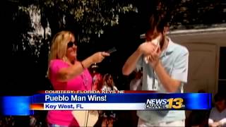 Pueblo man wins Key West conch blowing contest