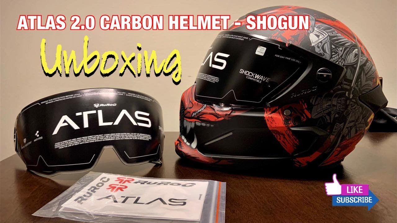 SHOGUN ATLAS 2.0 CARBON HELMET 