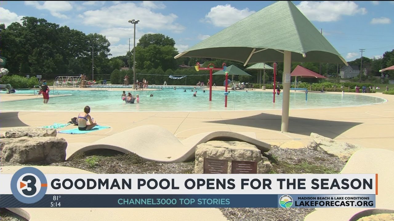 Goodman Pool opens for the season YouTube