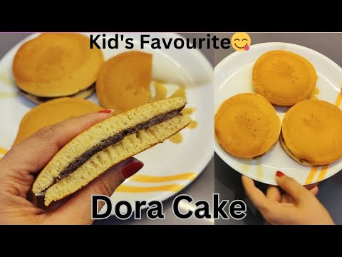 Dora Cake Recipe ,without egg and oven spongy Doremon favourite ...