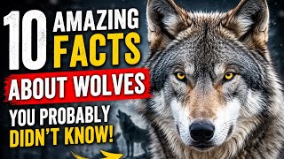 10 AMAZING FACTS ABOUT WOLVES YOU PROBABLY DIDN'T KNOW! 🐺