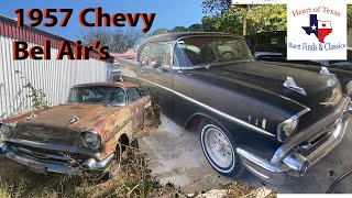 Double or Nothing. 1957 Chevy Bel Air's For Sale
