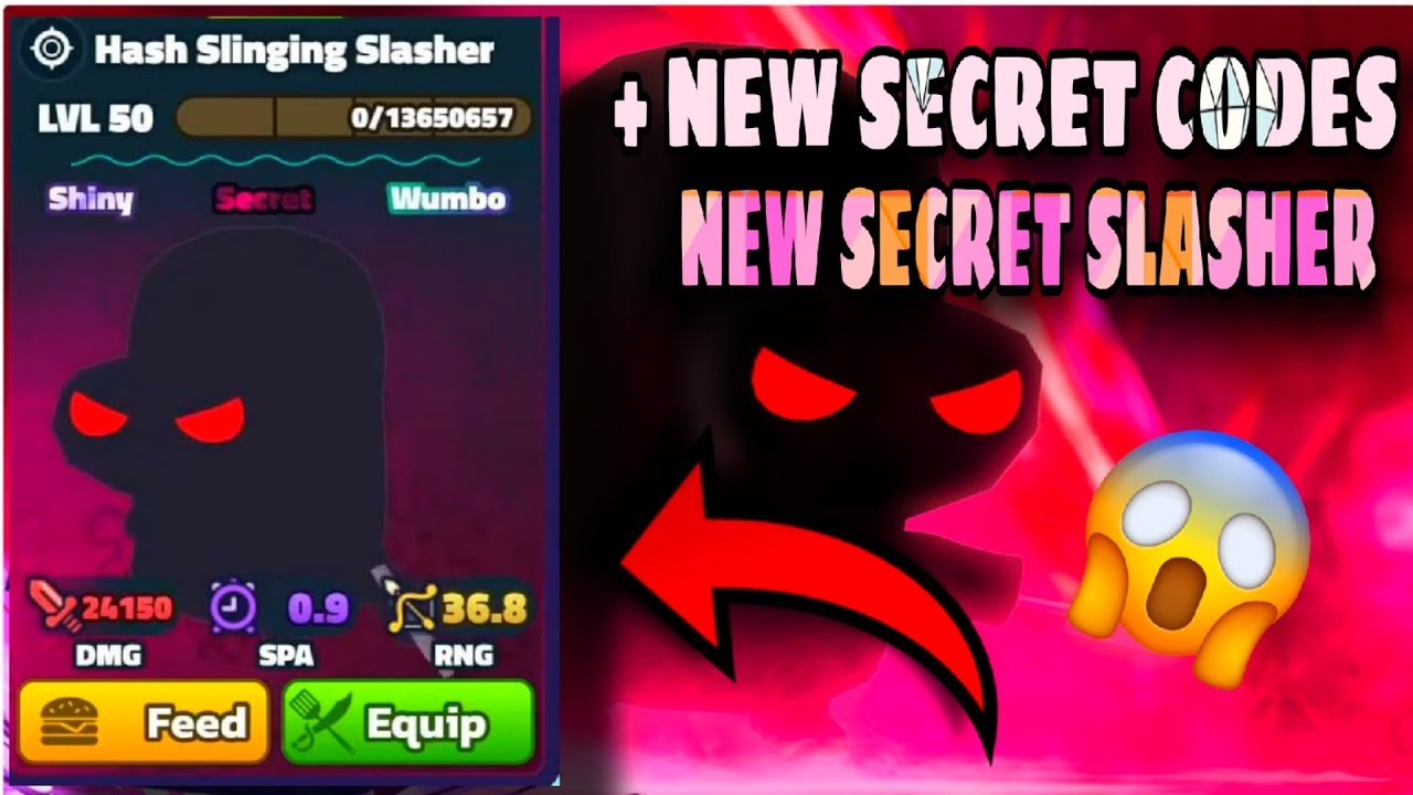 New SECRET CODES and New SECRET Hash Slinging Slasher in SpongeBob ...
