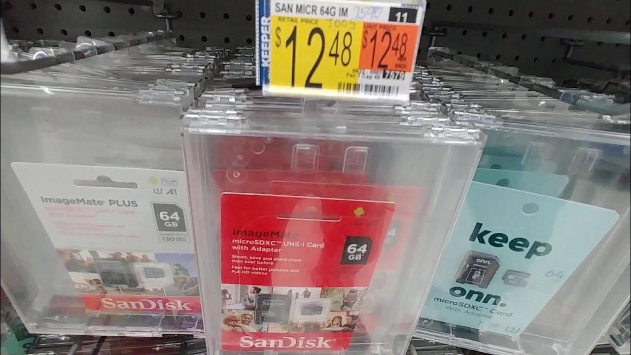 SD Cards At Walmart Feb. 2021 YouTube