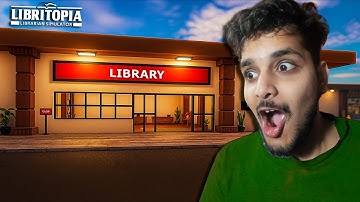 I OPENED MY OWN LIBRARY 📖 | Libritopia: Librarian Simulator | Gamepaly #1