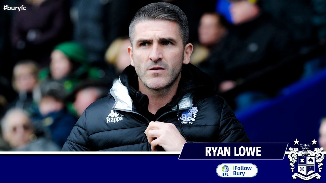 YouTube Teaser: Lowe on Bradford point bury fc message board