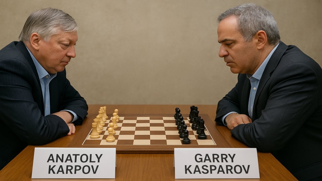 Garry Kasparov vs Anatoly Karpov • World Championship Match (New York/Lions) 1990