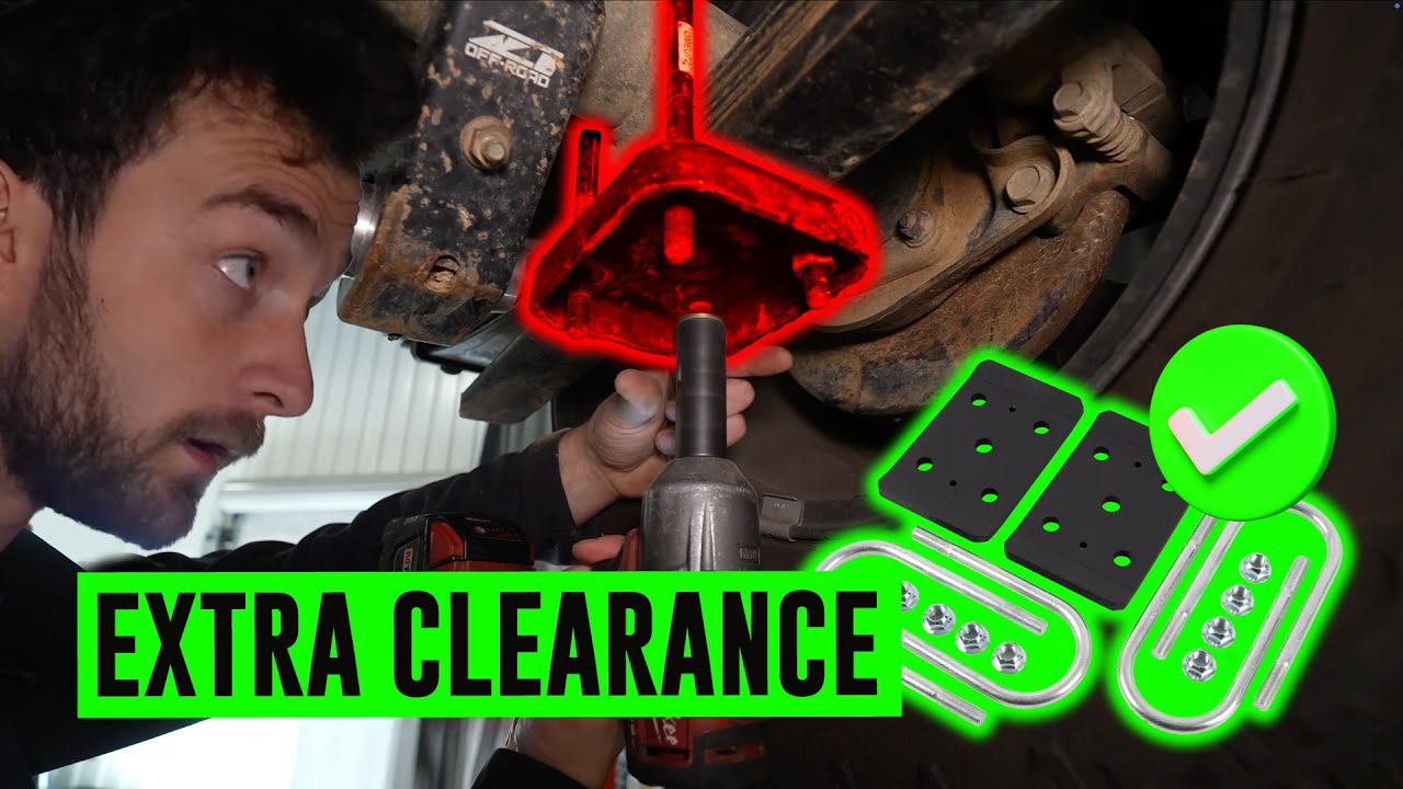 Nissan Xterra U-Bolt Flip Kit by Z1 Off-Road