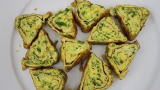Resep Telur Dadar Segitiga