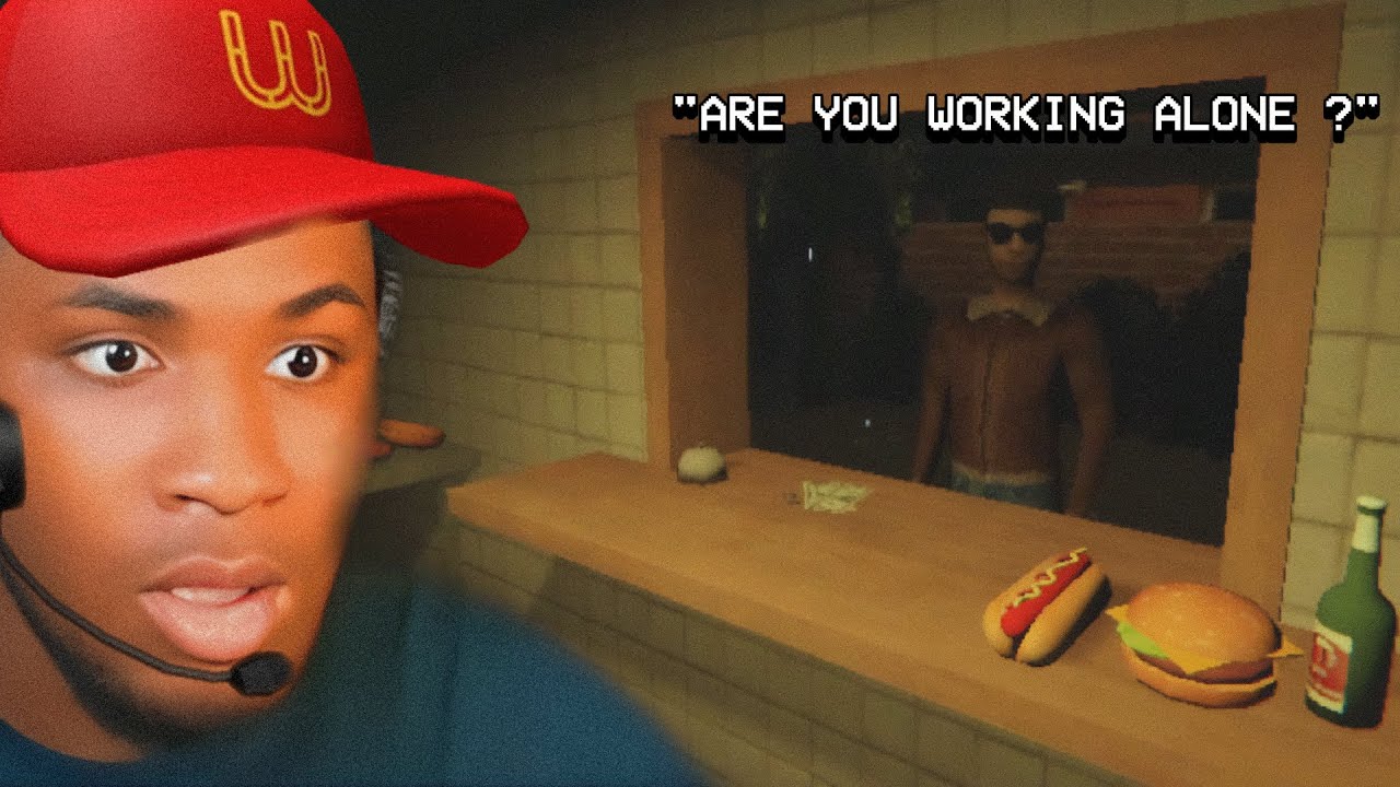 Working NIGHT SHIFT at a HAUNTED Burger Joint...