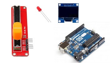 Control LED Blinking Pulses With a Potentiometer and OLED Display