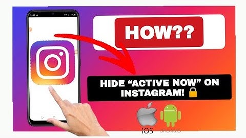 How To Hide Active Now Activity Status On Instagram - Full Tutorial
