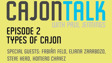 Cajon Talk Episode 2 - Types of Cajon