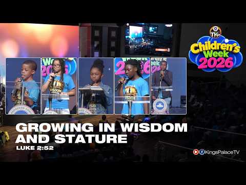 GROWING IN THE WISDOM OF GOD | Sunday Message | Luke 2:52