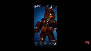 Demented Freddy In Fnaf Ar
