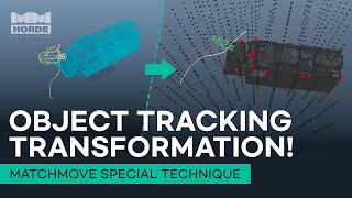 (KR/EN) Object tracking Transformation! | Matchmove Special Technique