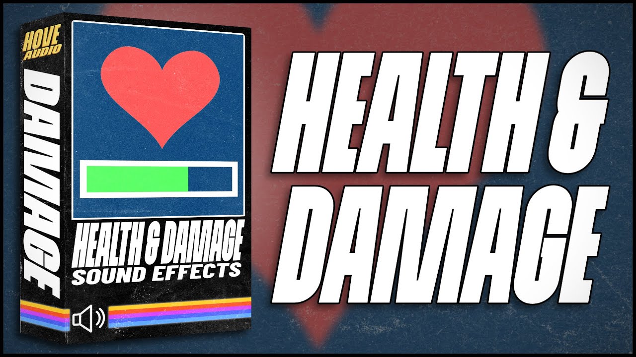 Health & Damage System Sound Effects Pack [Free Pack]