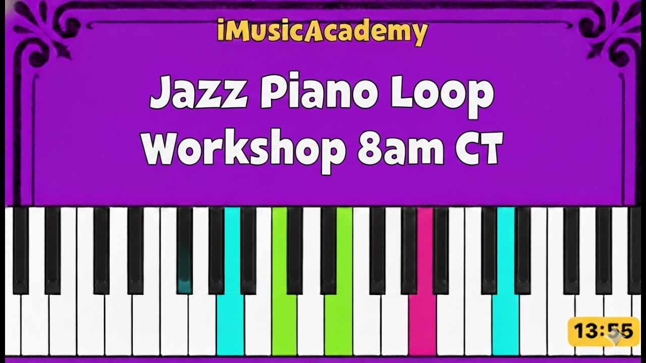 Jazz Piano Loop of the day  8am CT