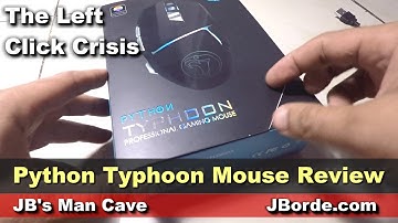 Imexx Python Typhoon Mouse Review - My Left Click Crisis | JB