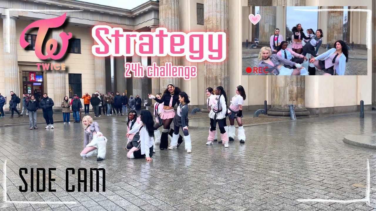 [ SIDE CAM | KPOP IN PUBLIC ONE TAKE | 24 HOUR CHALLENGE ] TWICE ‘STRATEGY‘ Cover Dance | by Amity X