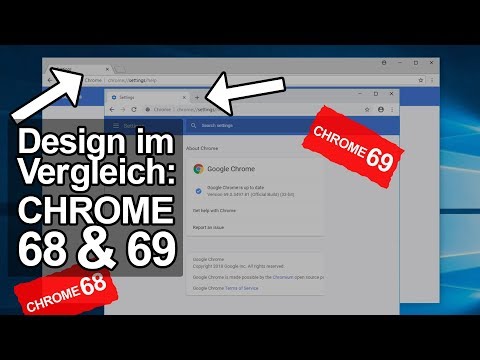 Chrome 69: So sieht das neue Design aus!