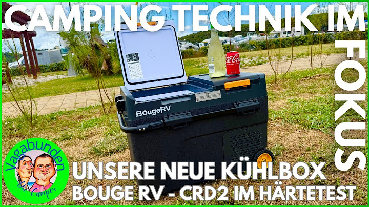 Unsere neue Kühlbox BougeRV - CRD2 - Einsatz im Härtetest in Kroatien bei 32 Grad - Top oder Flop?