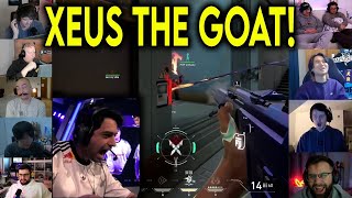Valorant Streamers Reacts To FUT xeus INSANE ACE Against Gentle Mates In VCT