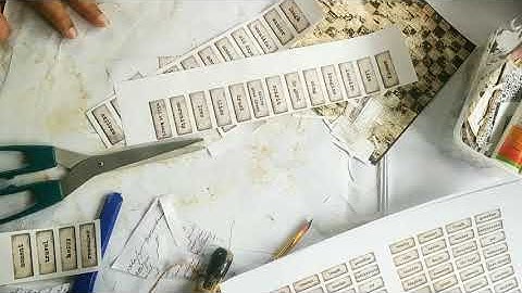 Making mini Word Clusters/snippets #snippetclusters #miniclusters #junkjournals