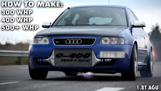 The Ultimate Guide to Tuning Your VW/Audi 1.8T 20V: How to make Power!