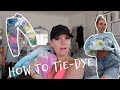 tie-dying like a pro