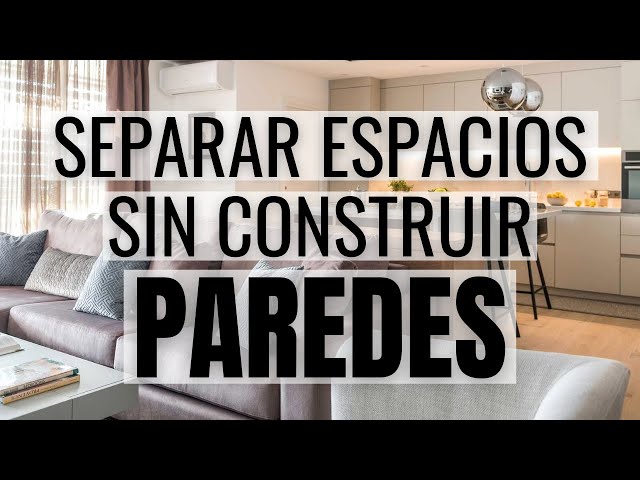 Cómo separar espacios según tu estilo y presupuesto - MIV INTERIORES