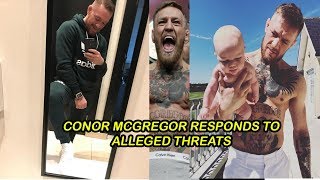 Conor McGregor responds to alleged threats made against his life: 'Come and get me'