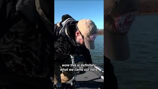 Jeremy Smith reels in a nice crappie while giving some tips on retrieval   #fishing #shorts #crappie