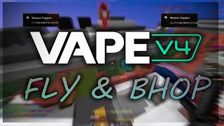 BHOPPING AND FLYING WITH VAPE V4 || HYPIXEL CHEATING