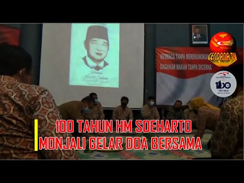MONJALI GELAR DOA 100 TAHUN HM SOEHARTO