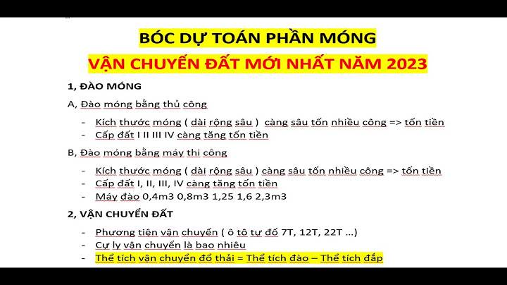 Hướng dẫn bóc tách khối lượng dự toán năm 2024