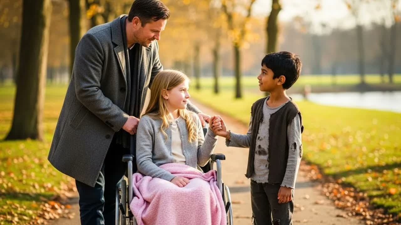 ¡DÉJAME BAILAR CON TU HIJA! Y HARÉ QUE CAMINE DE NUEVO, DIJO EL NIÑO MENDIGO