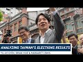 What do taiwans election results mean
