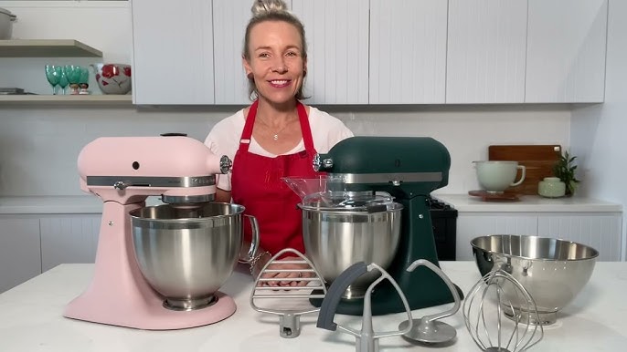 Finally here!!! Feather pink 5qt kitchen maid! : r/Kitchenaid