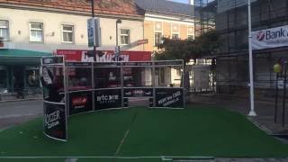 Cageball Video: Soccercage-Aufbau