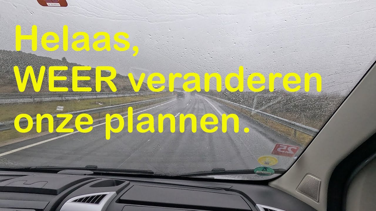 Helaas, weer veranderen onze plannen.   #56
