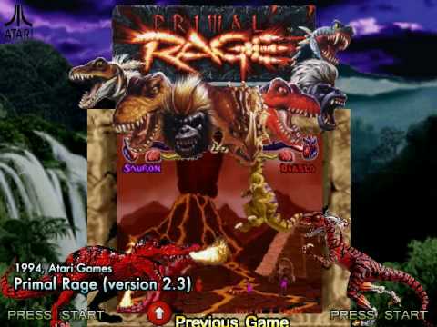 Primal Rage - MAME theme from the HyperSpin arcade front-end software. 