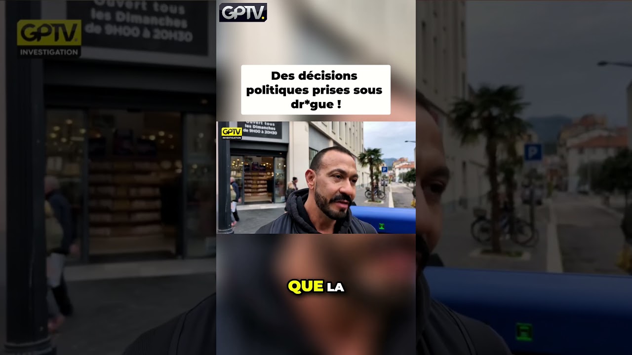 Des décisions politiques prises sous dr*gue ?!