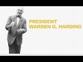 Ohio channel presents  the story of warren g harding