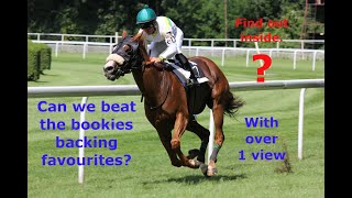 Betting on favourites. Horse Racing Tips. Can we beat the bookies? Python project.