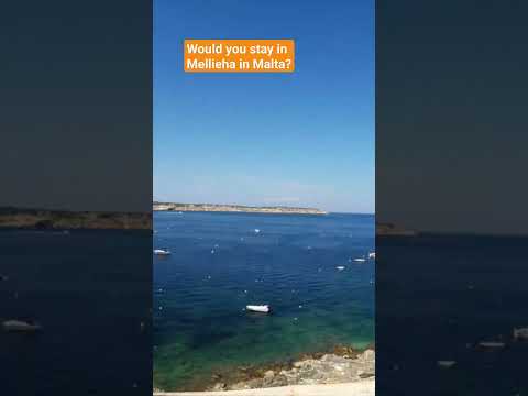 Mellieha in Malta #travel #vacation #travelvlog #malta