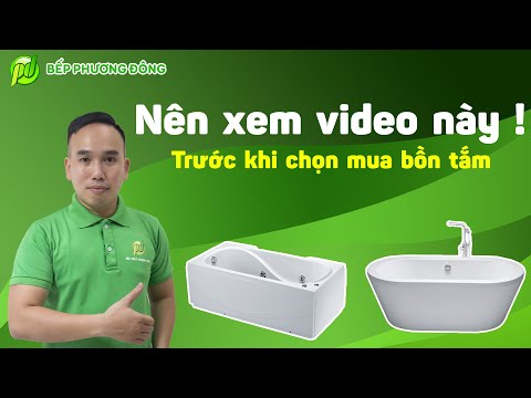 Video: Bồn tắm acrylic hoặc gang - loại nào tốt hơn: ưu nhược điểm