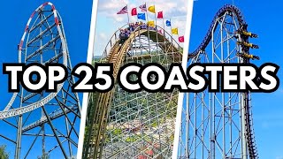 Top 25 Roller Coasters In The World