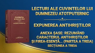 Cuvântul lui Dumnezeu „Anexa șase: Rezumând caracterul antihriștilor și firea-esență pe care o au (Partea a treia)” Secțiunea a treia
