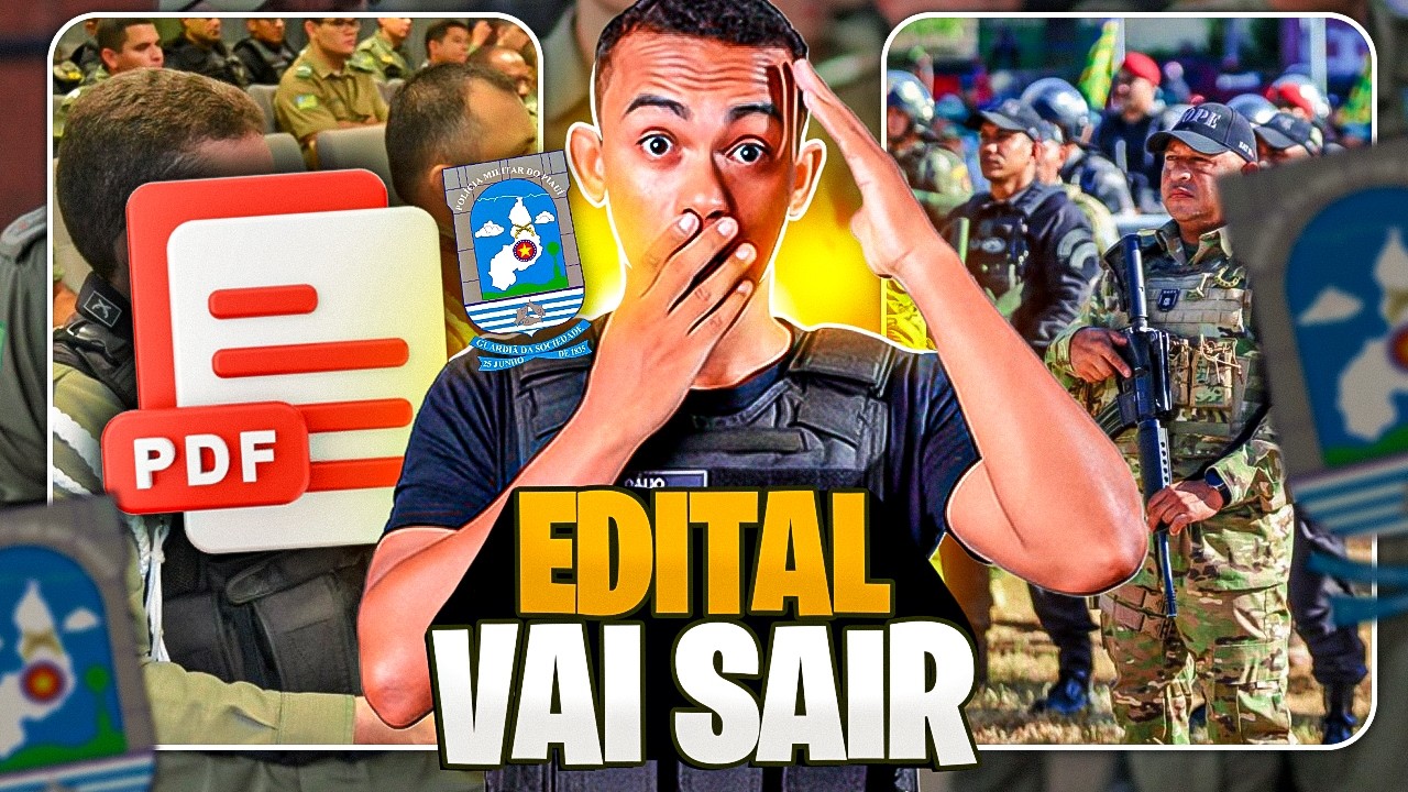 CONCURSO PMPI EDITAL SERÁ PUBLICADO EM BREVE!